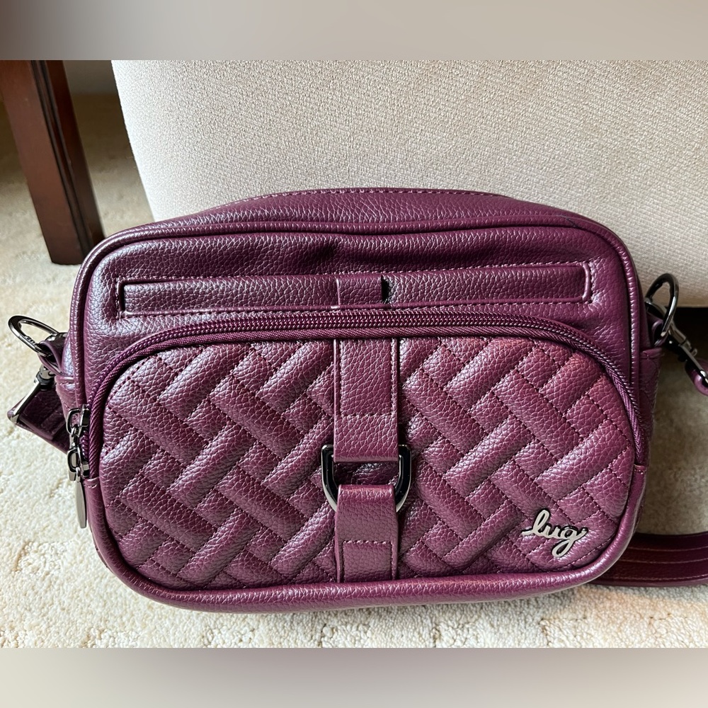 LUG Carousel in Vegan Leather with two straps. New without Tags.
